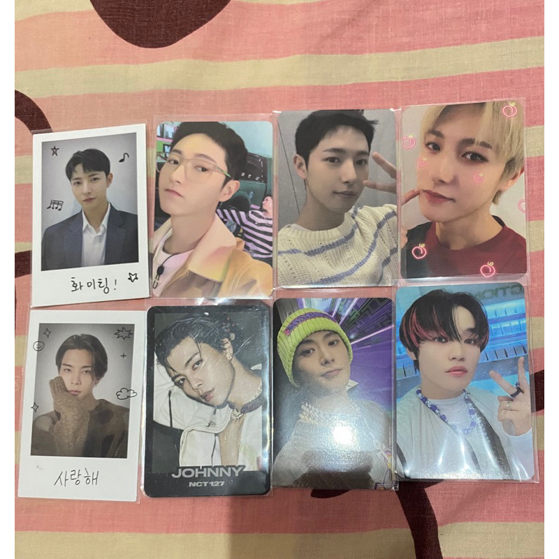 ready ina pc nct 127 nct dream johnny jaehyun chenle renjun tc 2baddies trading card konsep set a, h