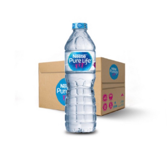 

Nestle Pure Life air mineral botol 600ml x 24 botol kemasan dus