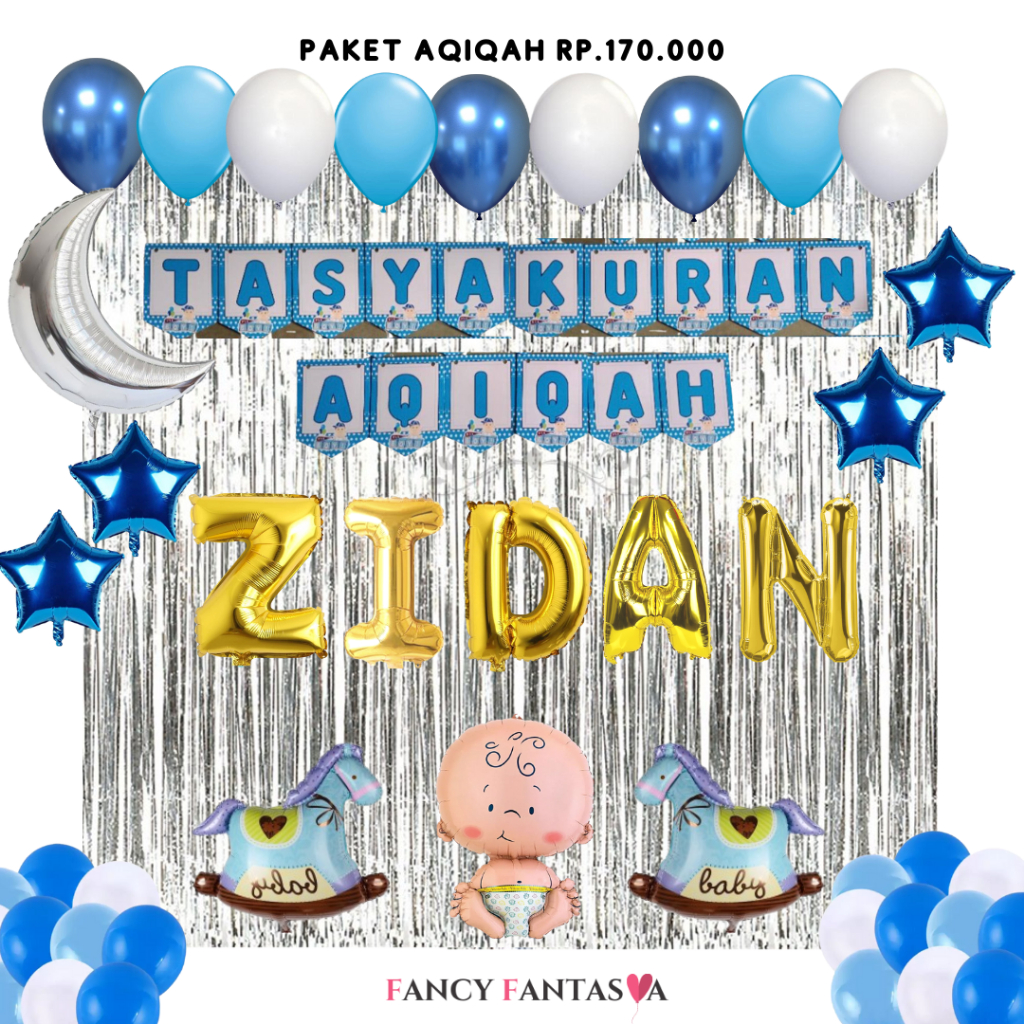 Paket Dekor Tasyakuran Aqiqah