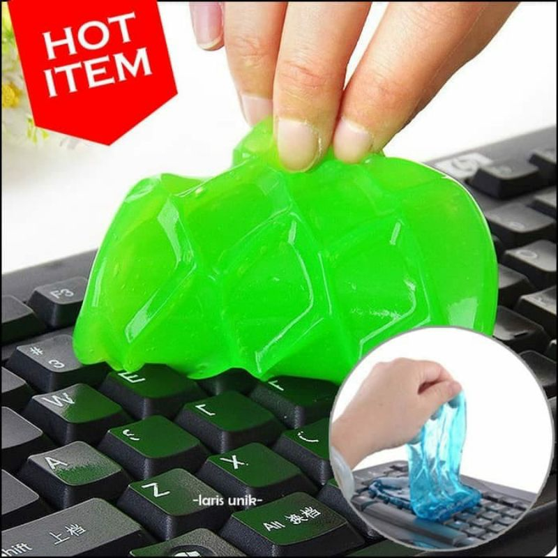 Slime Jelly Pembersih Debu Gel Pembersih Kotoran Dashboard dan Keyboard