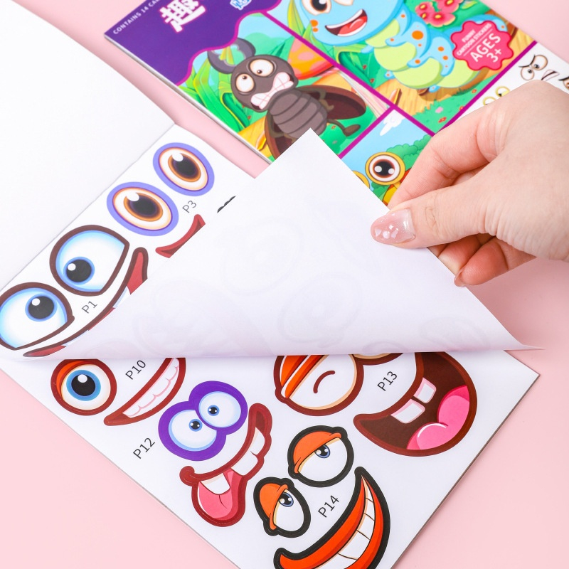 Buku Stiker Anak /Reusable Sticker/ Sticker Activity Book Stikerbook Mainan Edukasi Anak