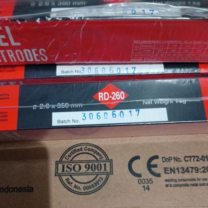 Kawat Las Nikko Steel RD-260 UK 2.6 X 1KG