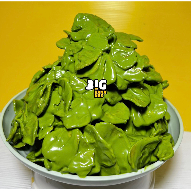 

KERIPIK PISANG MATCHA LUMER 250gram | BIG BANANAS