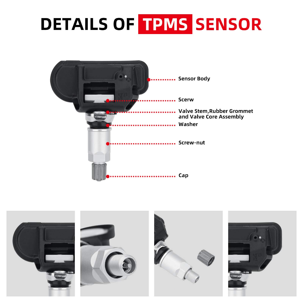 Tpms Sensor Tekanan Ban A0009050030 Sensor Sistem Monitor Untuk Mercedes-Benz W212 W218