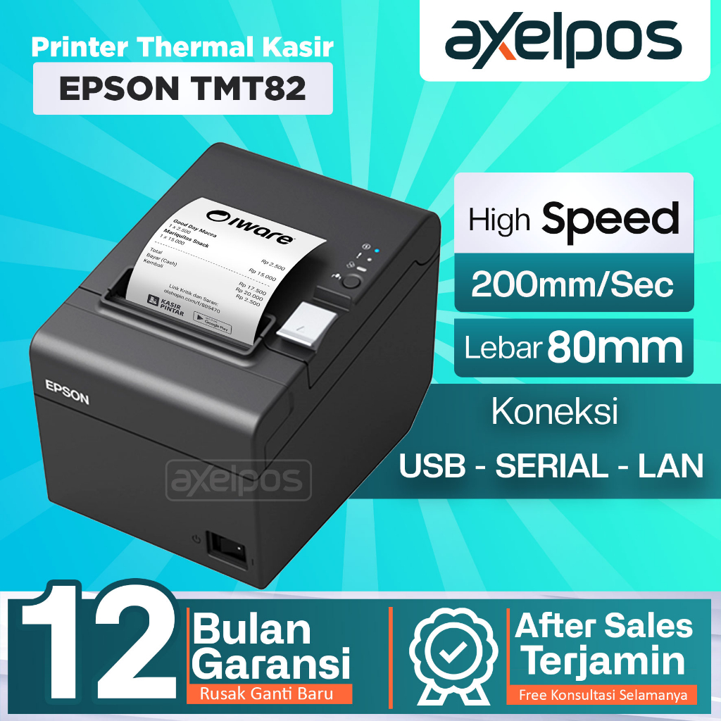 Printer Thermal Kasir Epson TMT82 TMT 82 TM-T82