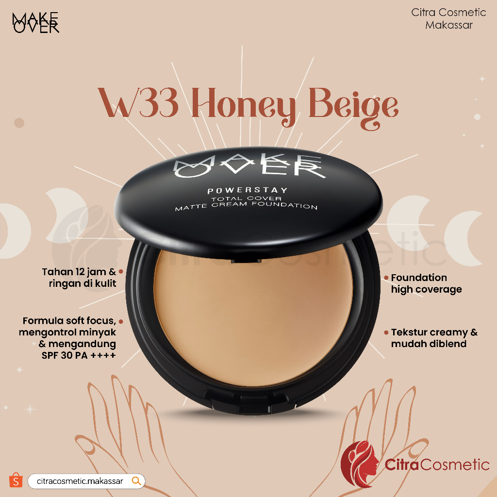 Make Over Powerstay Total Cover Cream Foundation Series