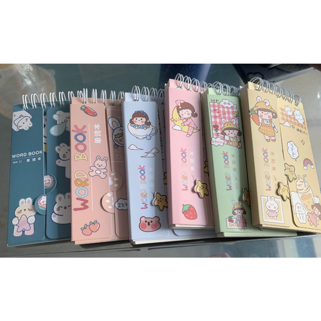 

Notebook Ring Cartoon Kartun Binder Jurnal