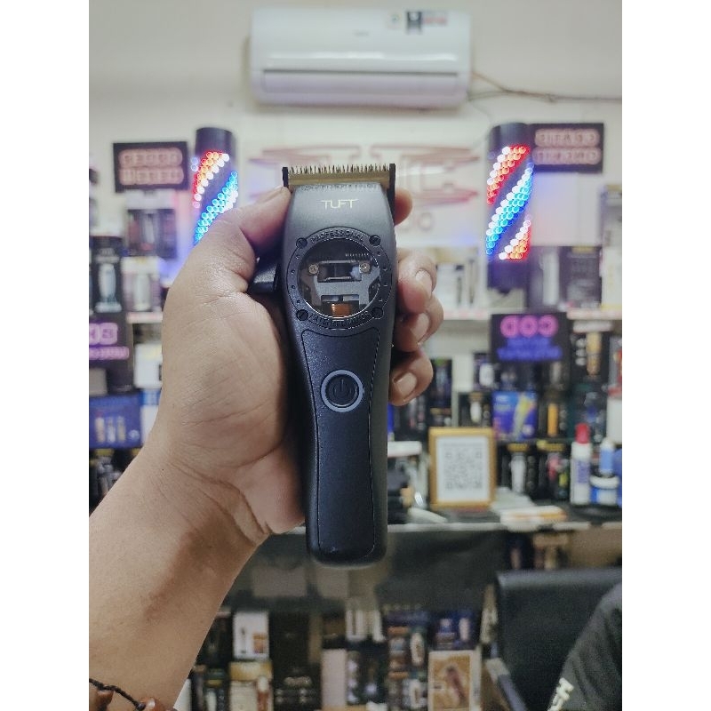 TUFT Clipper Pro Original 9000 - 13000rpm Blade Detail Fade DLC Anti Panas Seperti Blade Gamma JRL Wmark 9002