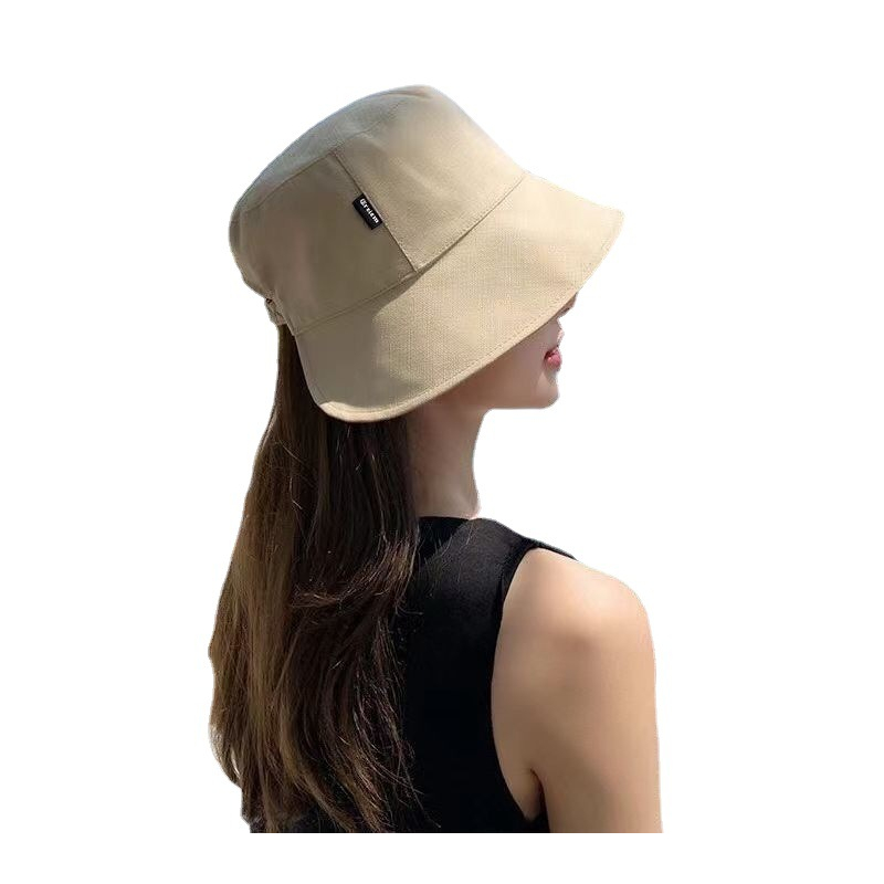 Caliloops Topi Bucket Hat Pantai Wanita Korea Lebar Reversible Susie