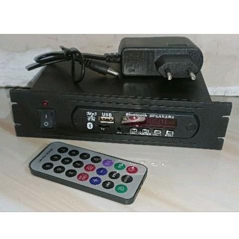 Rakitan Modul Mp3 Bluetooth Amplifier
