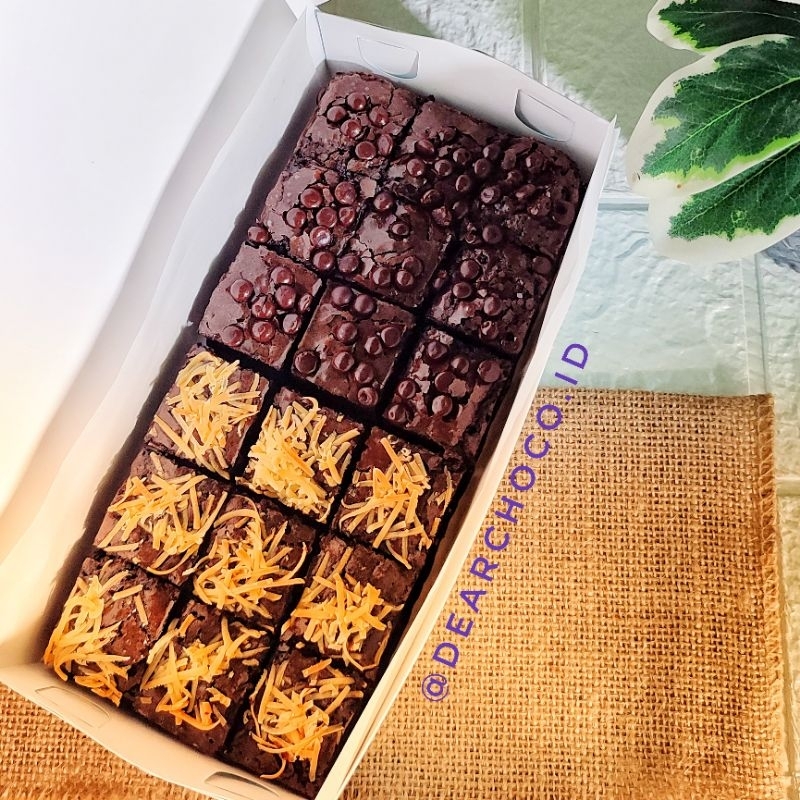 

brownies serang, brownies panggang made by order ukuran 22x10