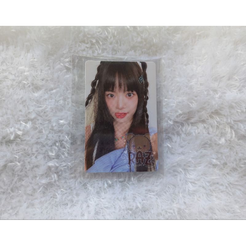 wts photocard eunchae melet lesserafim unforgiven qr weverse