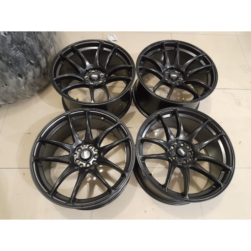 VELG BEKAS KAMIKAZE HSR R18X8,5/9,5 LUBANG 5 PCD 5X100/5x114 ET35