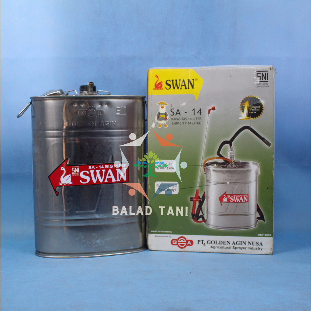 Swan SA-14 / Sprayer Swan 14 liter Stainles High Quality Stainless Steel