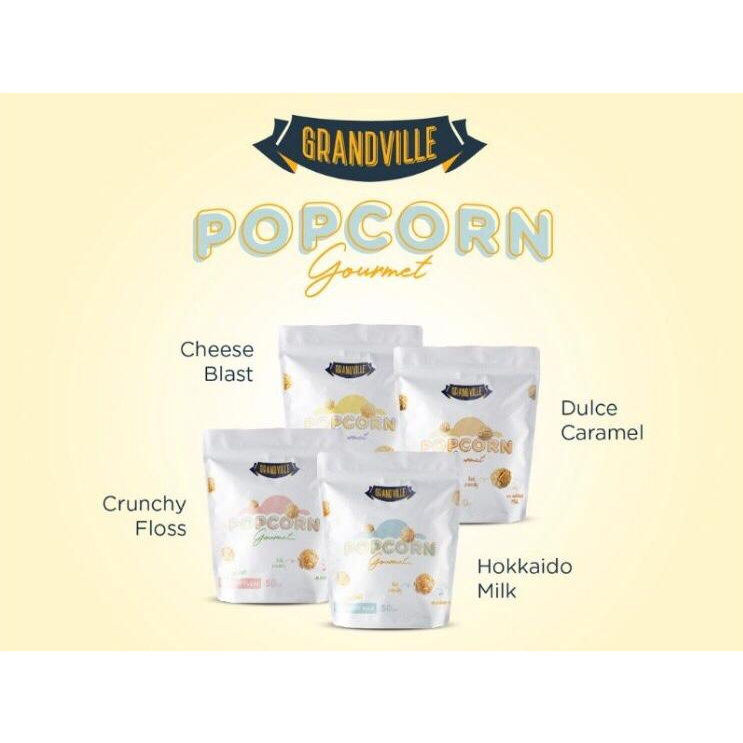 

Grandville Popcorn Gourmet Cemilan Anak Tanpa MSG & Pengawet 50g