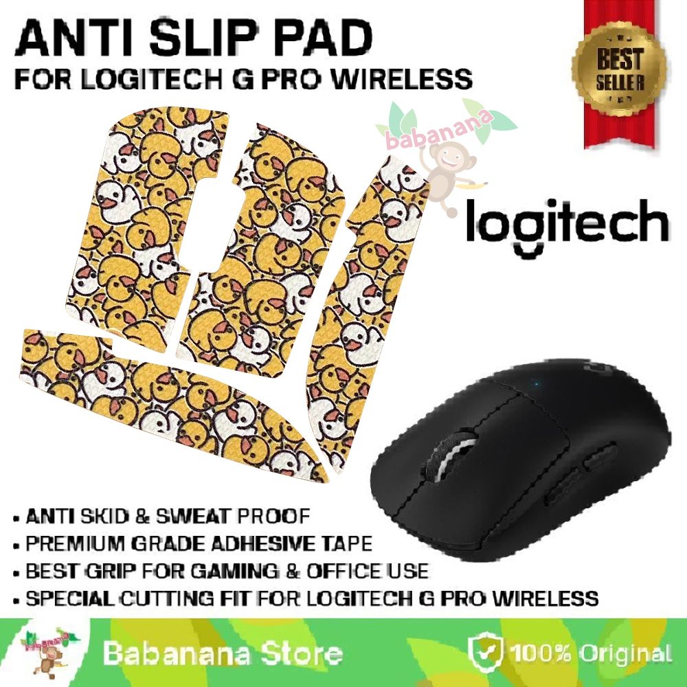 Stiker Logitech GPW G PRO WIRELESS Non Slip Mouse Anti Sweatproof