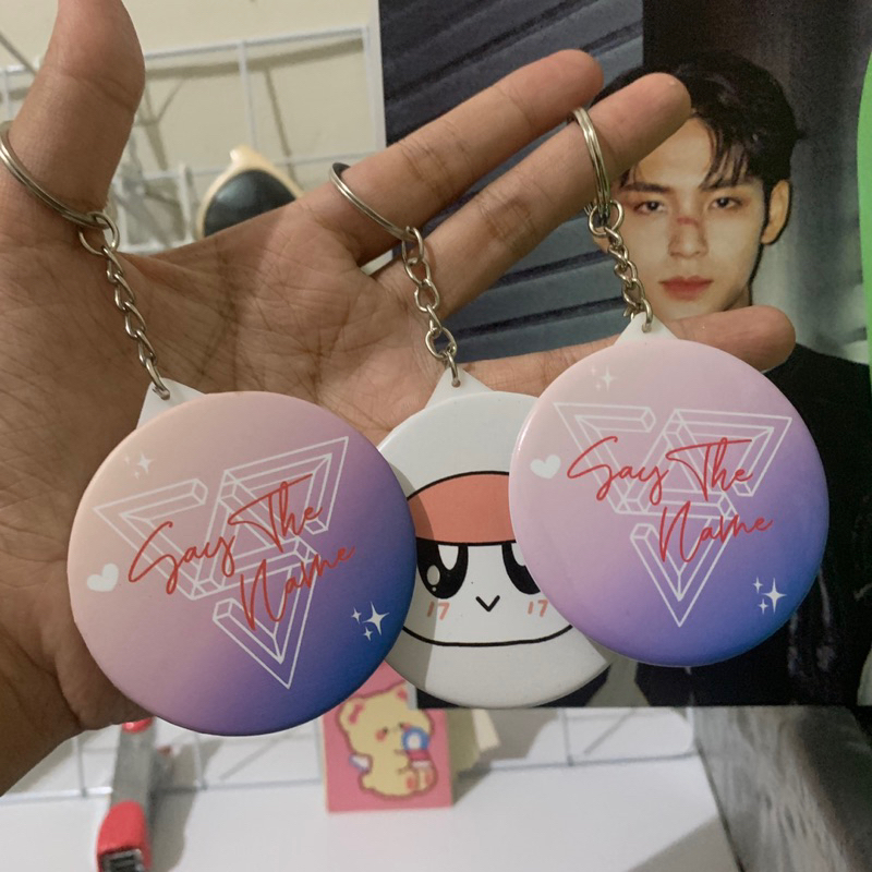 SEVENTEEN button badge ready stock