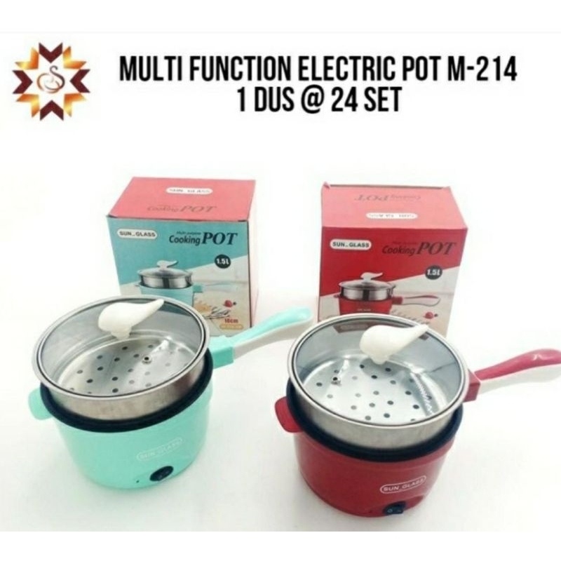 Panci listrik  cooking pot multifungsi