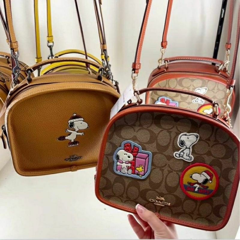 Coach Peanuts Lunch Pail Snoopy