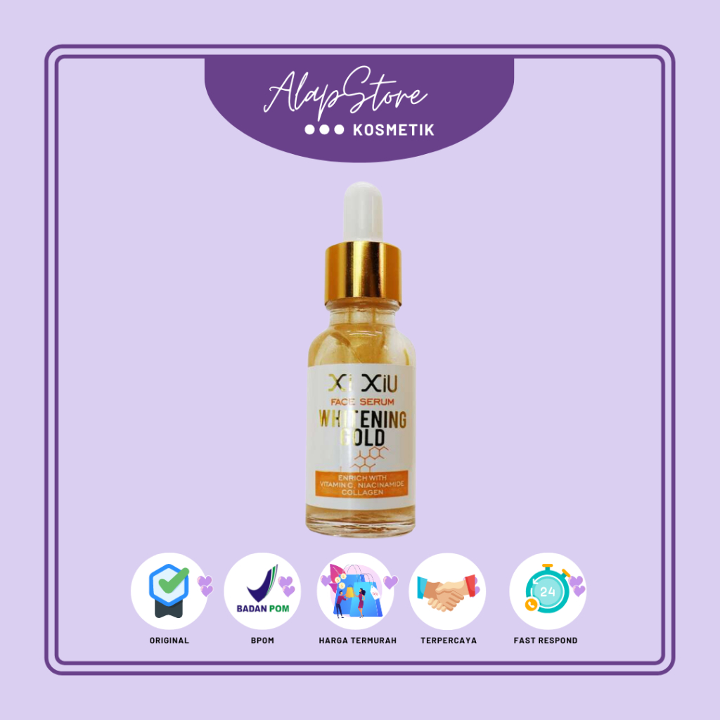 Xi Xiu Face Serum Whitening Gold