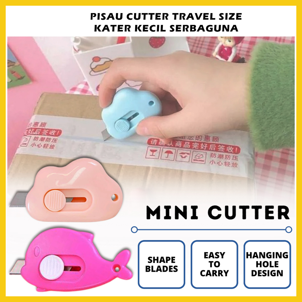 

Pisau Cutter Mini Pembuka Paket Unboxing Motif Karakter Dolphin Lucu / Pisau Kater Kertas Kecil Lumba Lumba Portable Alat Bantu Buka Paket Best Seller Murah Perlengkapan Kantor Rumah