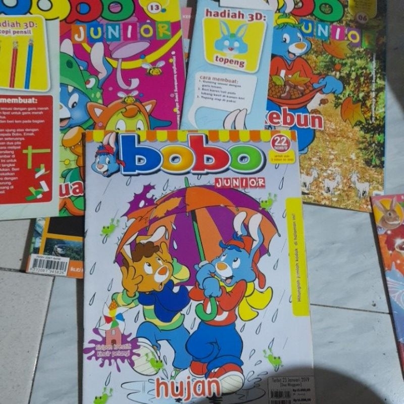 MAJALAH BEKAS BOBO JUNIOR