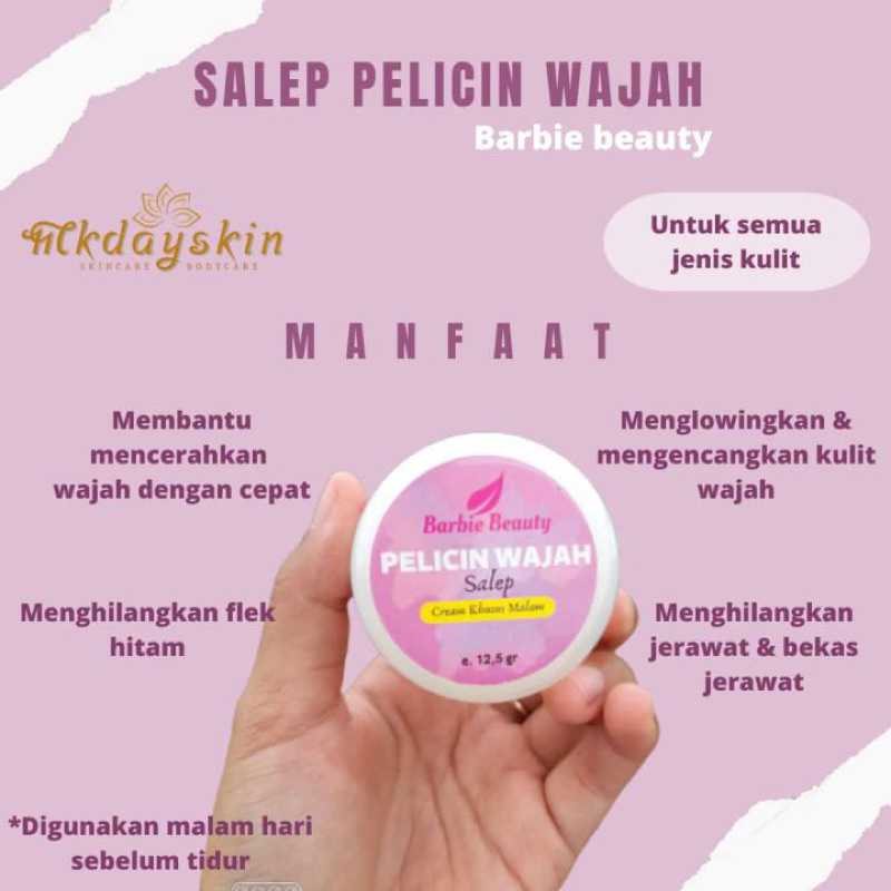 ✨Up Your Look✨ SCI Beauty Salep Pelicin Night Cream by barbie beauty skin krim malam Night gel 12.5gr