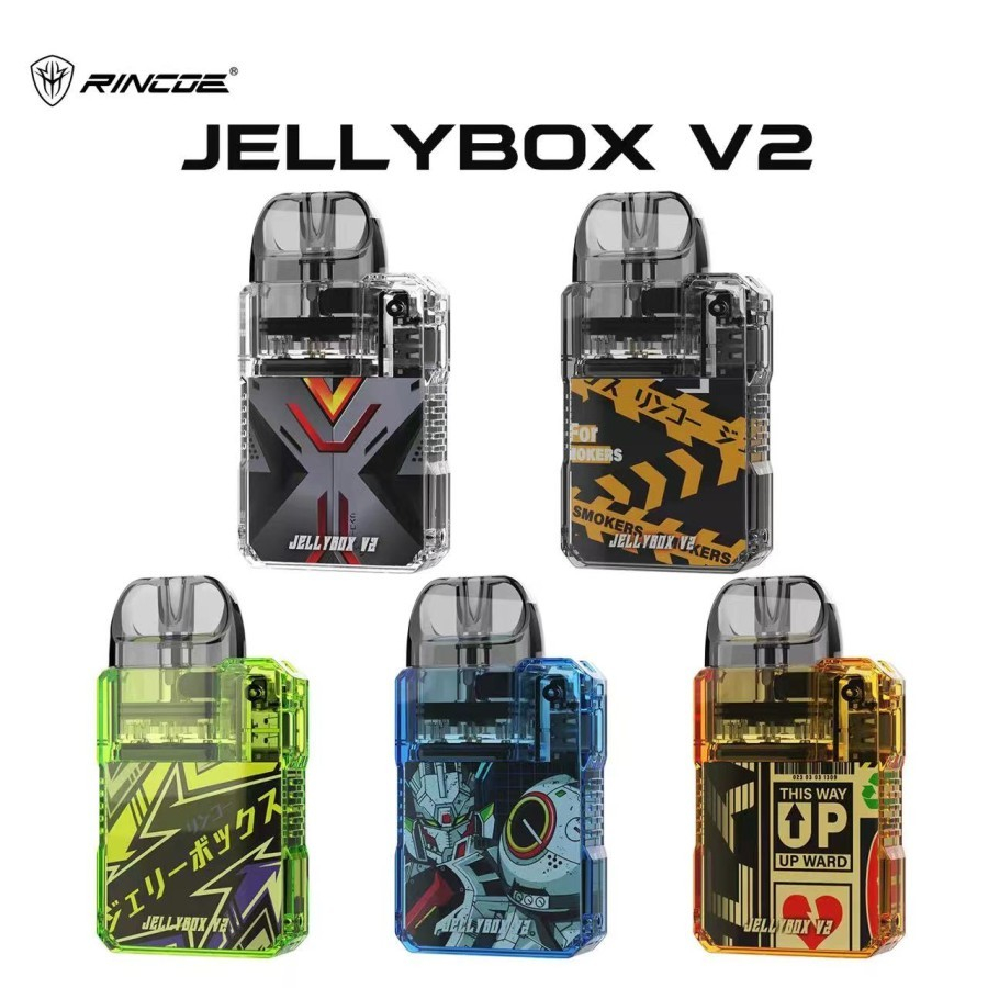 RINCOE JELLY BOX V2 POD KIT AAUTHENTIC BY RINCOE