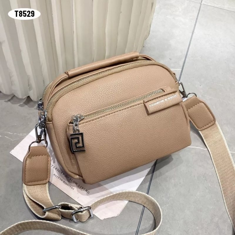 [IMPORT] T8529 - TAS SELEMPANG WANITA FASHION IMPORT - 76BAGSTORE