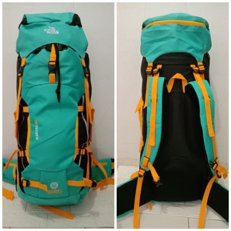 Tas Hiking/Tas Carrier/Tas Gunung 60L Sudah pake Frame Kuat tebal