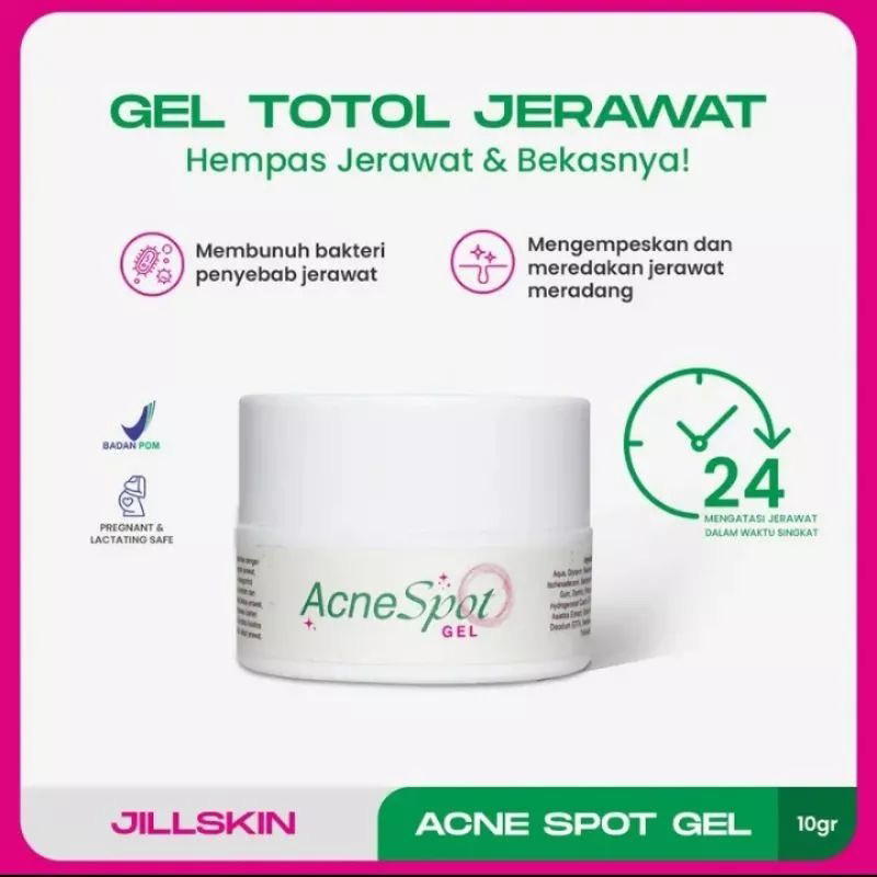 ✨Up Your Look✨ JILLSKIN acne gel spot obat jerawat jill skin eksfoliasi exfoliate
