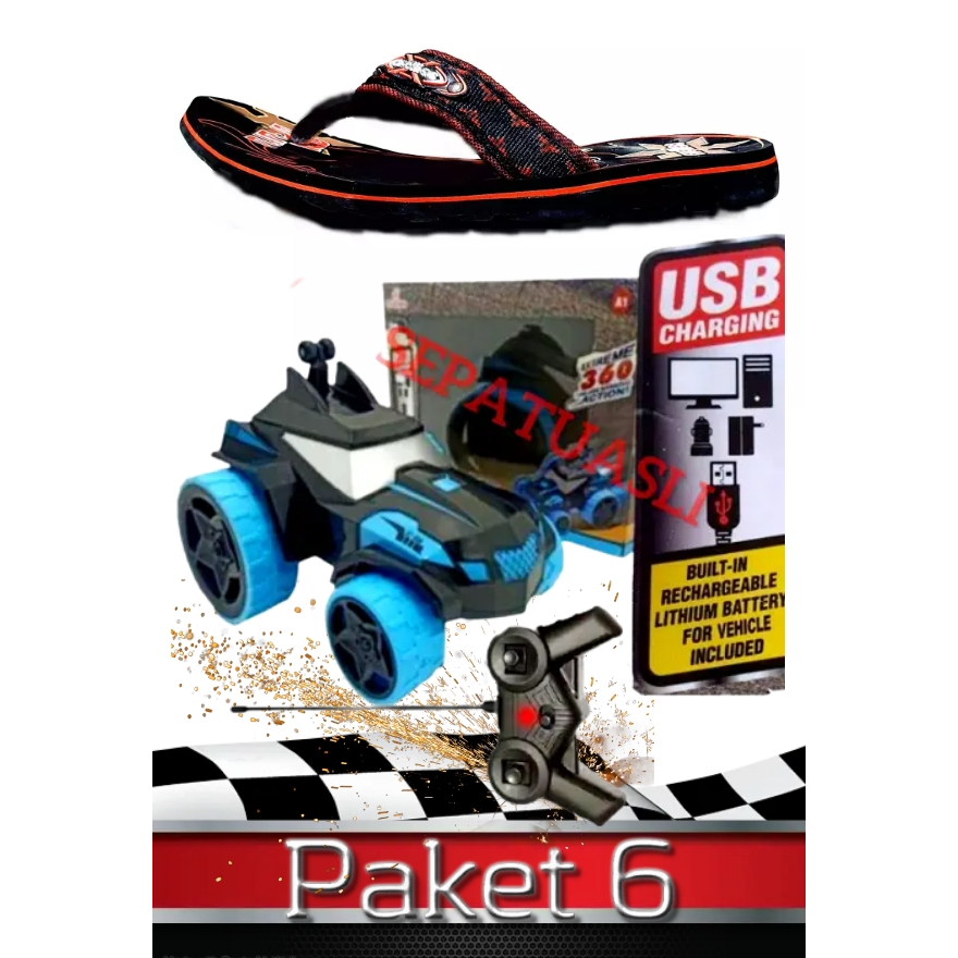 Ardiles Kids BERHADIAH FLIP STUNT RALY EMA BIGFOOT Tomtom Mobil Ardiles Mobil GRATIS dr Sandal Anak