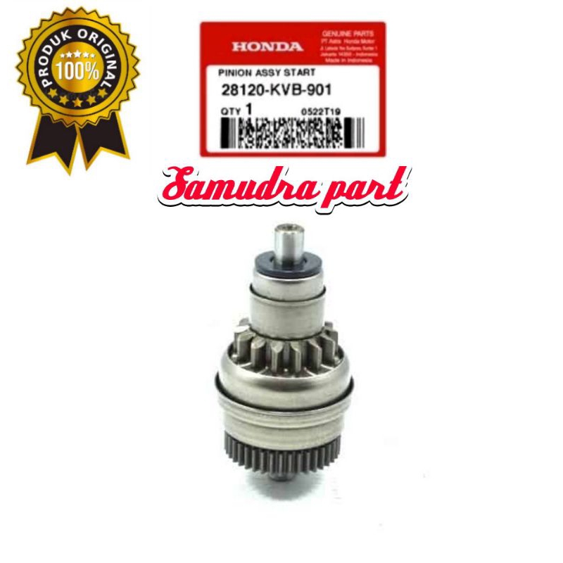 Granat stater Pinion Stater Vario Scoopy Beat Spacy Fi original 28120KVB901