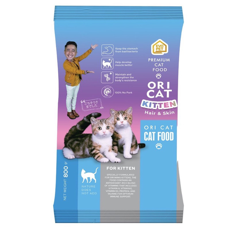 ORI CAT Makanan Kucing 800gr