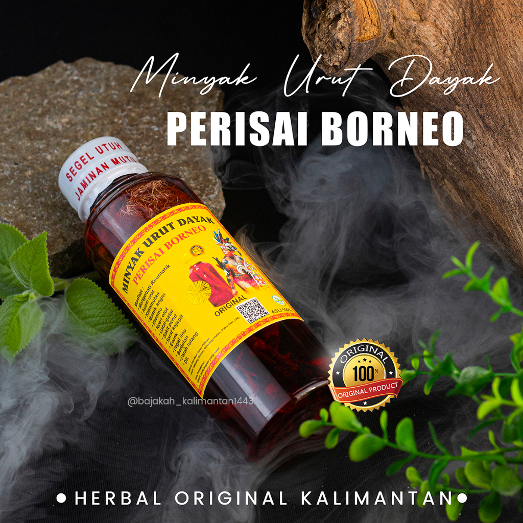 Minyak Urut Dayak Asli Kalimantan 250ml