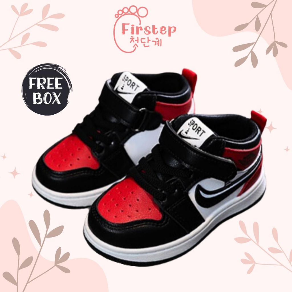 Sepatu Anak Perempuan Dan Laki Laki Import Sneaker Anak Usia 1-5 Tahun  FS174