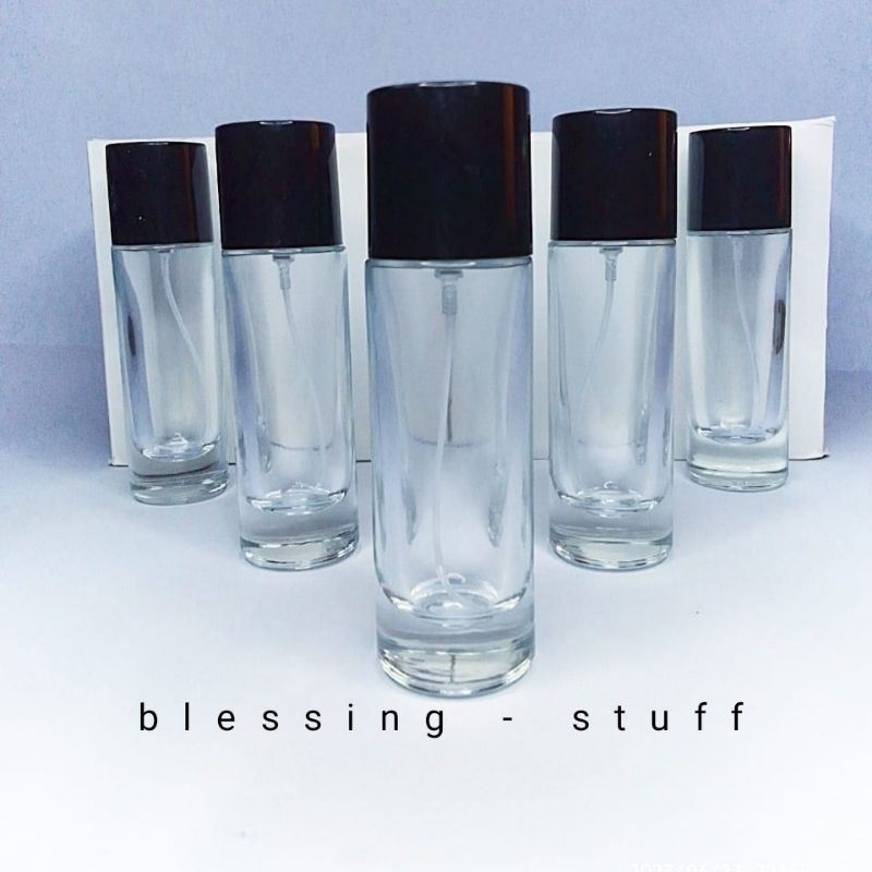 botol parfum casa 30ml drat hitam perlusin, botol parfum kosong 30ml