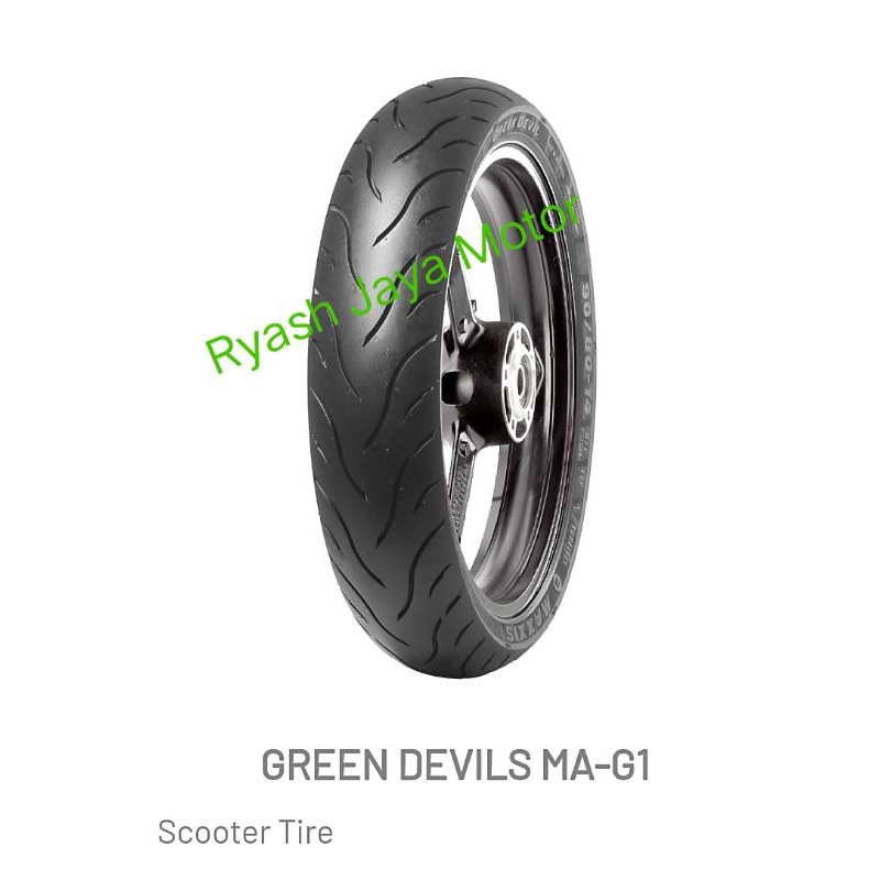 Ban tubeless Maxxis Green Devil MA-G1 100/80-14 for Fino F1/vario 125/150/x-ride/beat F1/esp/pop/street/Pcx/Vario 160/Mio Z/mio m3/Mio soul gt 125/Fino 125/x-ride 125/Genio/beat new 2020/Vario 110 F1/Scoopy f1/karbu/Spacy karbu/f1/dll