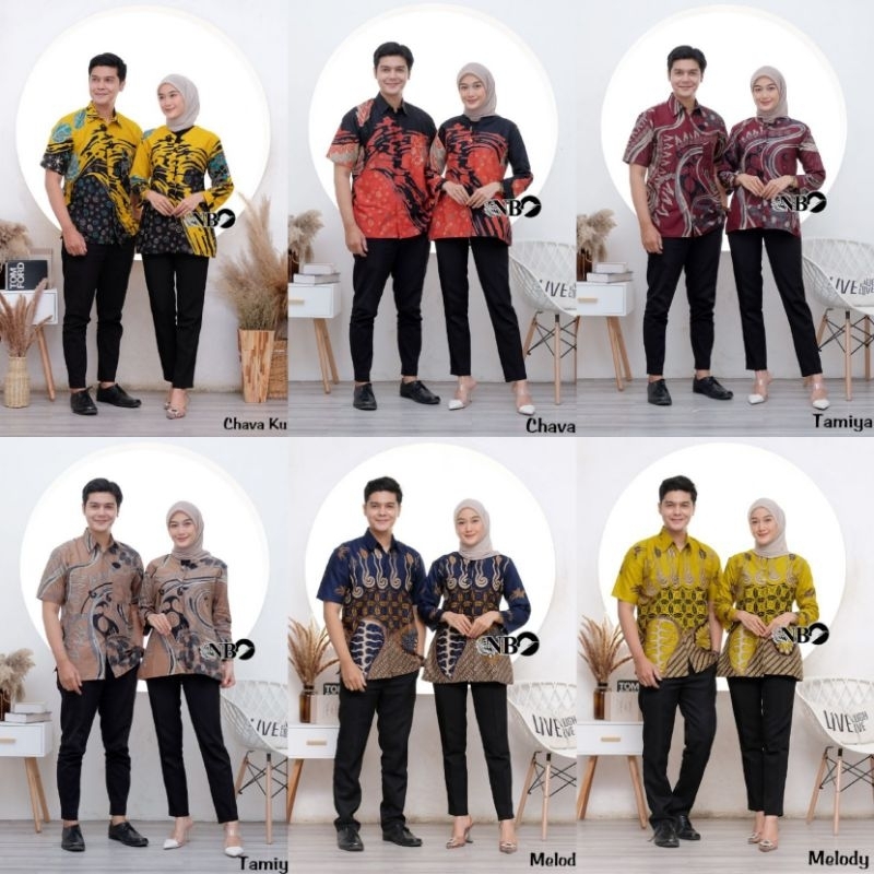 BAJU SERAGAM BATIK - Batik Couple Ori Ndoro Jowi DNT Garansi Ory|ruzlimumet