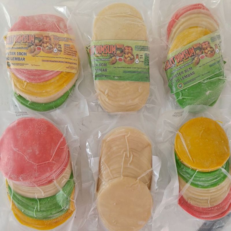 

Aslan kulit dimsum 8 cm isi 70 / 10 cm isi 50