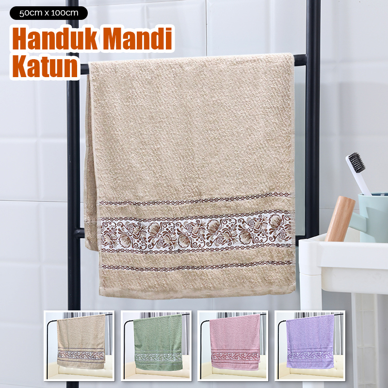 Terbaru Handuk Mandi Polos Kimono Bahan Katun Hotel Hig Quality Tebal Dan Lembut - J3B2