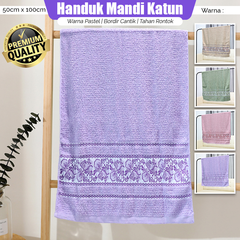 Terbaru Handuk Mandi Polos Kimono Bahan Katun Hotel Hig Quality Tebal Dan Lembut - J3B2