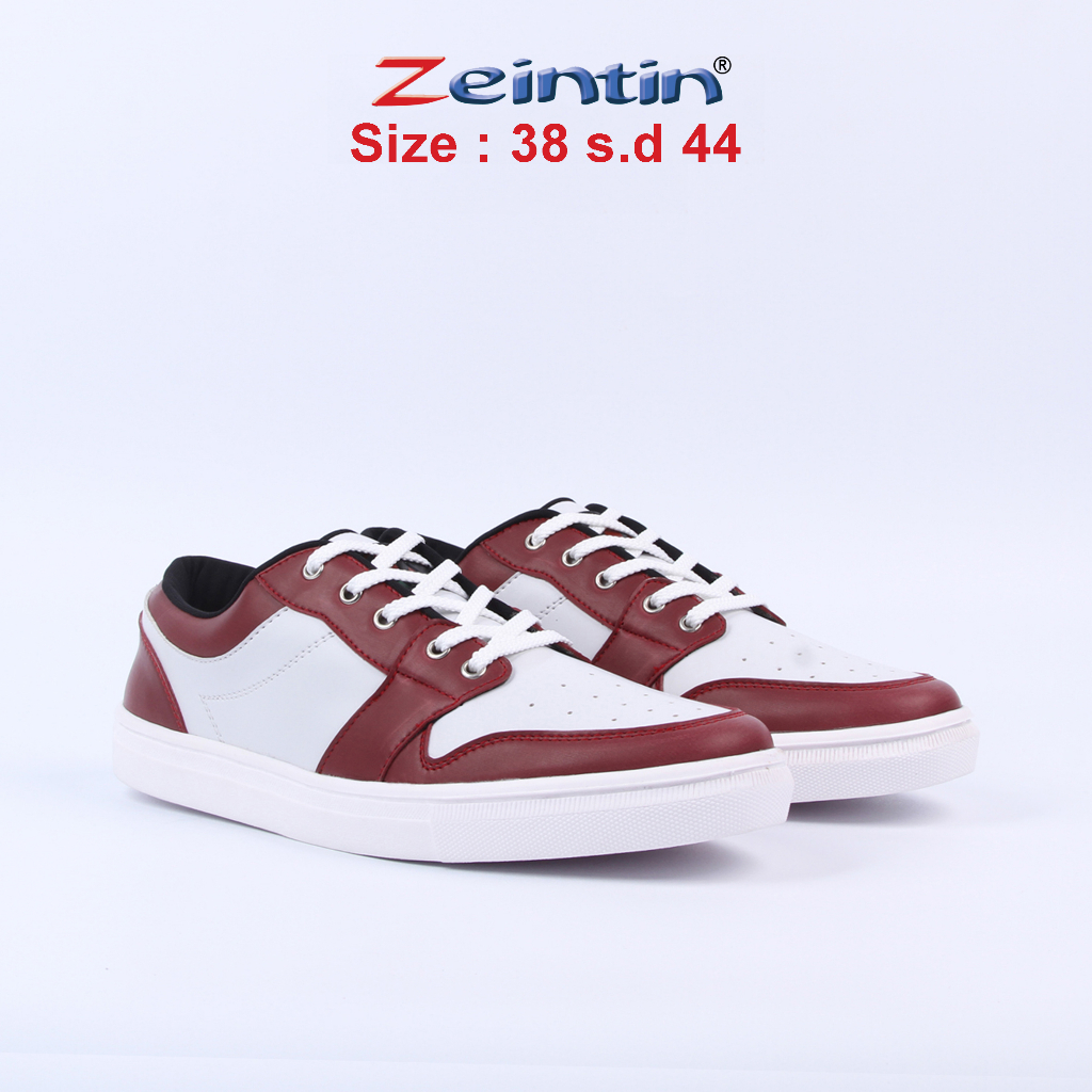 Zeintin - Sepatu Sneakers Sport Pria Elegan Kekinian Sepatu Sneakers Kasul Pria Model Terbaru Zeintin BJ