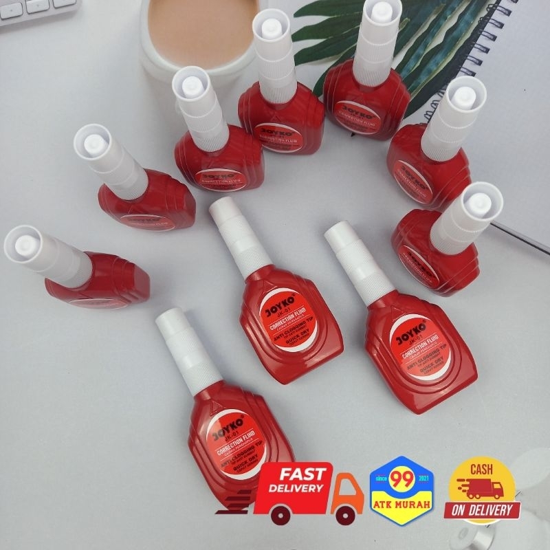 Tipe Ex CAIR Joyko JK-01/Tipe x Cair/Penghapus Pulpen/Correction Pen