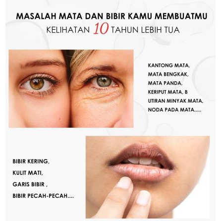 ^ KYRA ^ Focallure Eye Mask Forever Young Treatment Mata 24K Collagen Sodium Hyaluronate