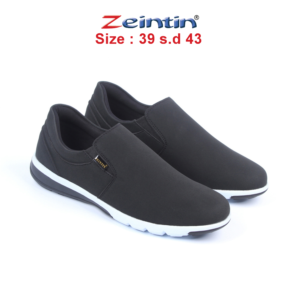 Zeintin - Sepatu Kets Pria Sneakers Pria Zeintin Sepatu Slip On Sepatu Casual BJ