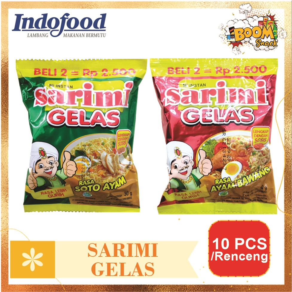 Sarimi Gelas Renceng isi 10pcs