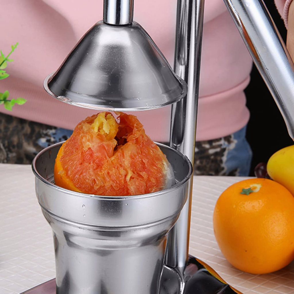 Alat Pemeras Jeruk Press Manual Silver Peras Jus Buah Stainless Juicer Wojia