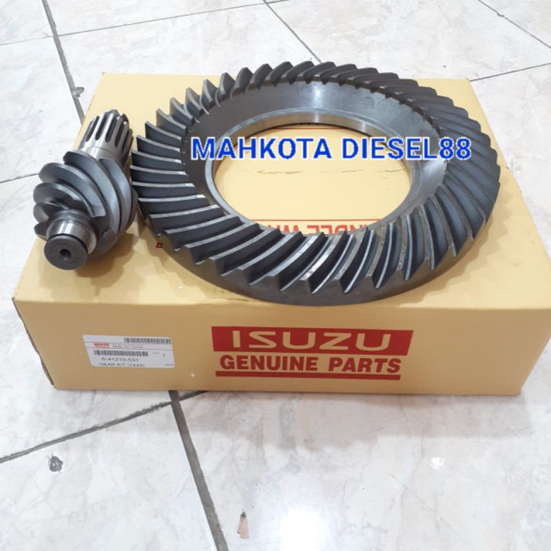 GEAR SET GEARSET ISUZU NMR71 7x43  GIR SET NMR71 7 X 43 6 41210 531