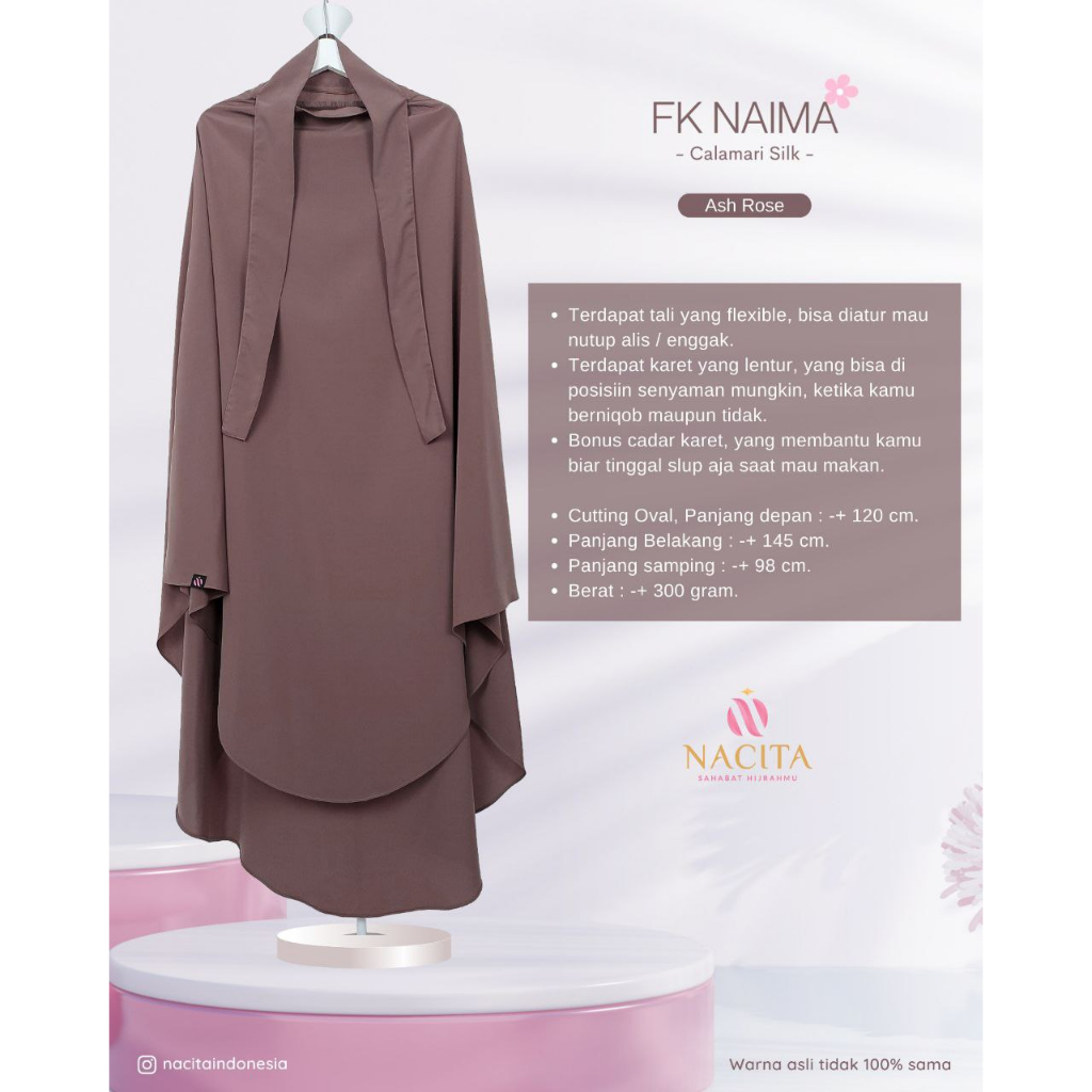 FK NAIMA by NACITA klambieakhwat | calmari silk